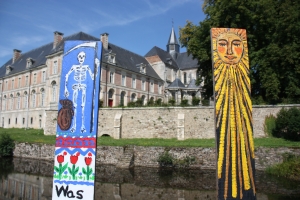 Seelenbretter&reg; vor Abbaye Saint Michel