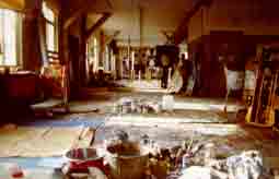 Im ehemaligen Atelier
