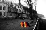 Heiligendamm an der Ostsee, Mecklenburg, 28. Februar 1992