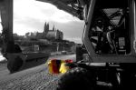 Elbe bei Meißen, Sachsen, 13. Oktober 1999