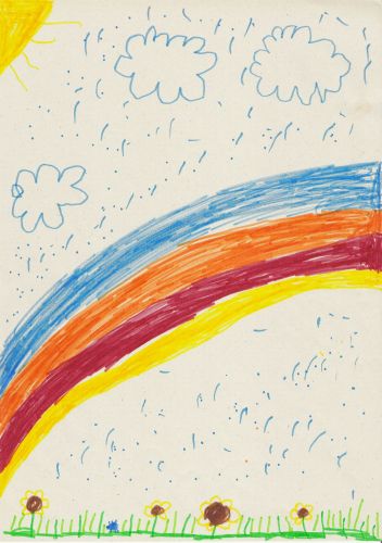 Regenbogengeschichte - Illustration von Robin Queißer