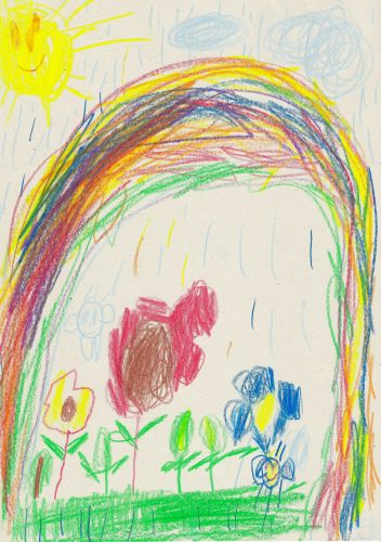 Regenbogengeschichte - Illustration von Firat &Uuml;r&uuml;c