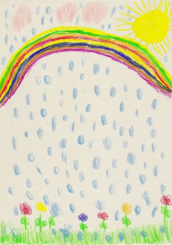 Regenbogengeschichte - Illustration von Cati J&auml;kel