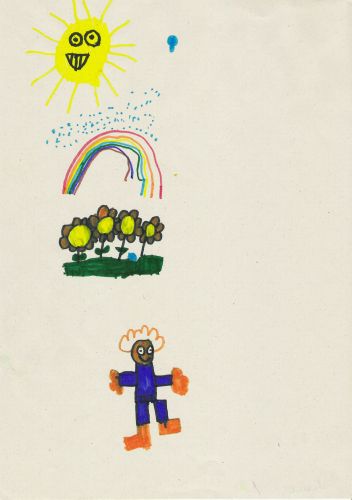 Regenbogengeschichte - Illustration von Halime