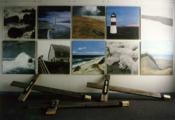 Installation Die Wiederkehr eines Strandl�ufers