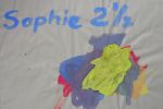 Kinderbild „Jüngste Knstlerinnen und Künstler”, gemalt von: Sophie (2,5 Jahre)
