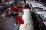 Kindermalen im Blautal Center Ulm, August 2005