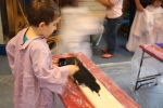Kindermalen in den Kindertagesstätten der katholischen Pfarrgemeinde Köln MauNieWei, Oktober 2011