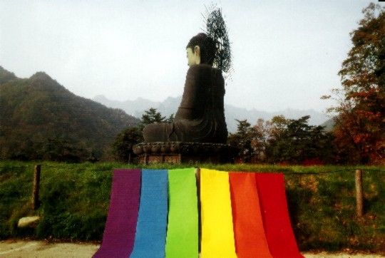 Sinheungsa Buddha, Republik Korea, 27. Oktober 2001