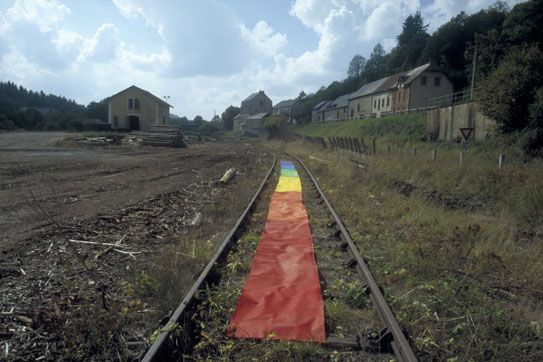Bahnhof La Miouze, Auvergne, 28. September 2003