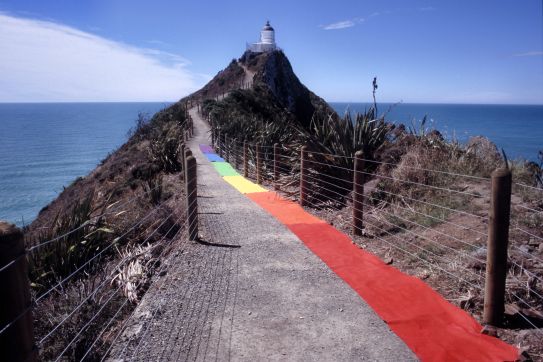 Leuchtturm Nugget Point, Neuseeland, 13. Januar 2006