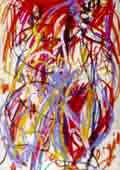 Pastellkreidebild Orgia