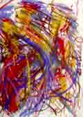 Pastellkreidebild Orgia