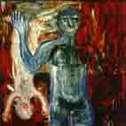 Acrylbild Der Demonstrant