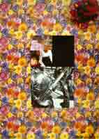 Collage Blumen für die Revolution
