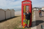 Telefonzelle, Budleigh Salterton, 26. Juli 2013