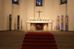 Seelenbretter® von Bali Tollak in der Martin-Luther-Kirche Gütersloh, Nordrhein-Westfalen, März bis April 2012