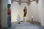 Engelbretter von Bali Tollak in der Grabeskirche St. Joseph Viersen (Juni bis Oktober 2014)